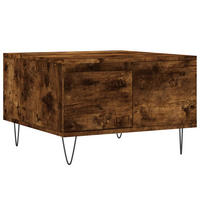 COUCHTISCH Räuchereiche 55x55x36,5 cm Holzwerkstoff - Braun, Holzwerkstoff (55/55/36.5cm) - furnicato