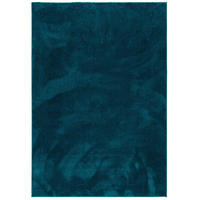 HOCHFLOR LANGFLOR SUPER SOFT TEPPICH SILKY - Petrol, Textil (160/230cm) - Pergamon
