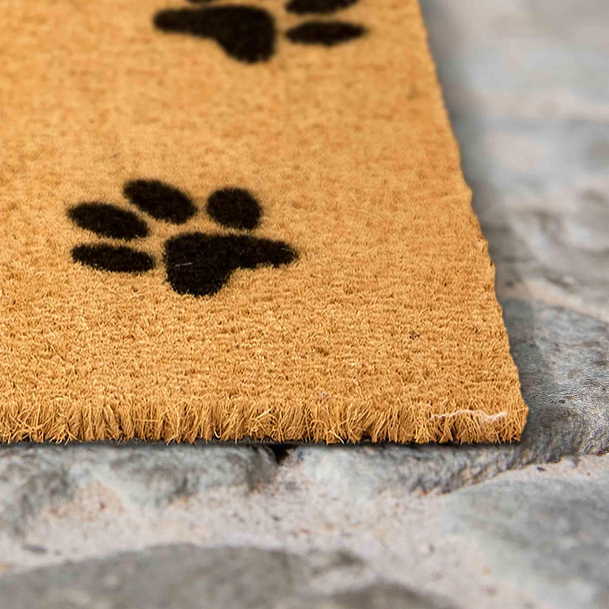 FUSSMATTE FÜR INNEN UND AUßEN COCO SMART - Naturfarben, Textil (60/90cm) - Astra