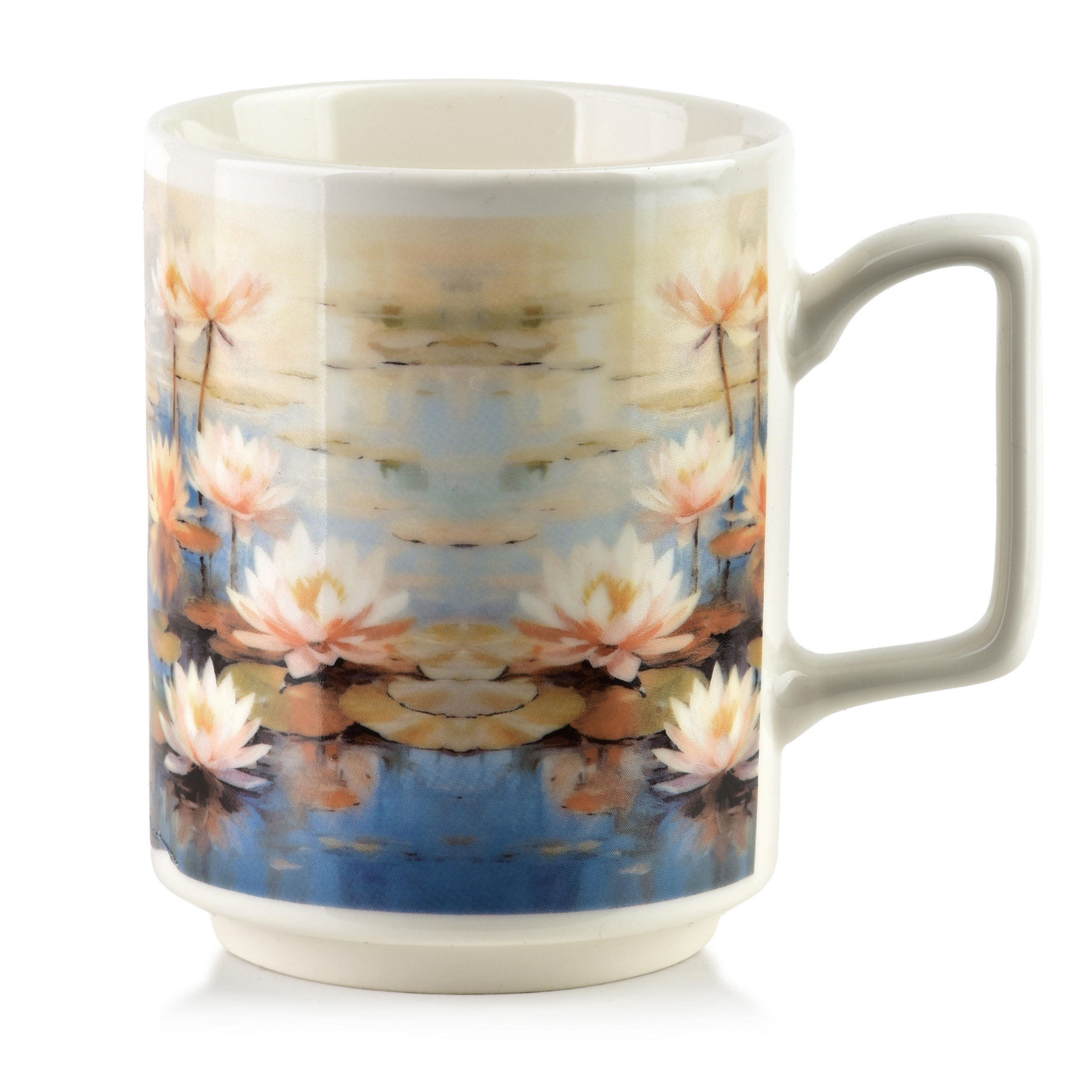 BECHER Mojra Porzellan - Beige, Keramik (0.35L) - Mondex