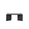 COUCHTISCH ROGALAND Schwarz 100x100x40 cm - Schwarz, Holzwerkstoff (100/100/40cm) - FURNLUX