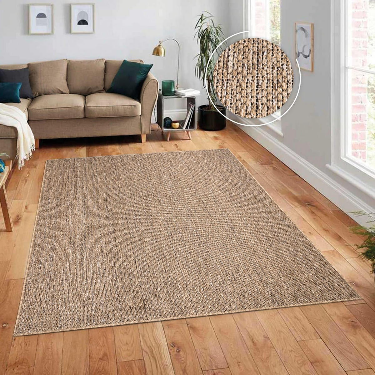 OUTDOORTEPPICH 200/280 cm Aachen 782 - Beige, Kunststoff (200/280cm) - Paco Home