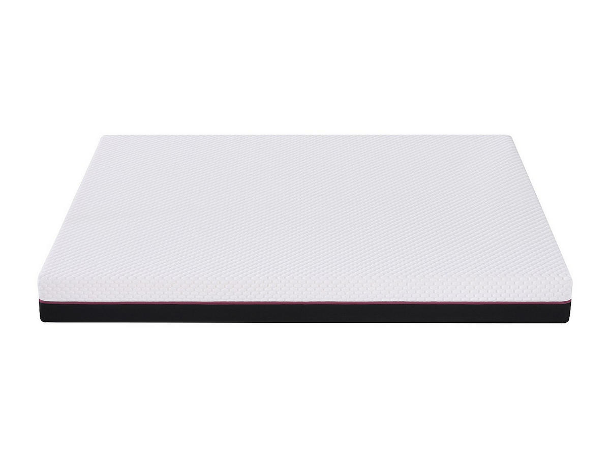 STANDARDMATRATZE - 1 Person - stoff - weiß Ryze - Weiß, Textil (120/190cm) - Vente-Unique