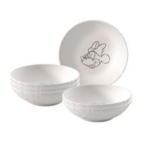 DESSERTSCHALEN Manufacture Rock Blanc - Mickey Mouse weiß ø 13,2 cm 6er Set - Weiß, Keramik (13.2cm) - Villeroy & Boch