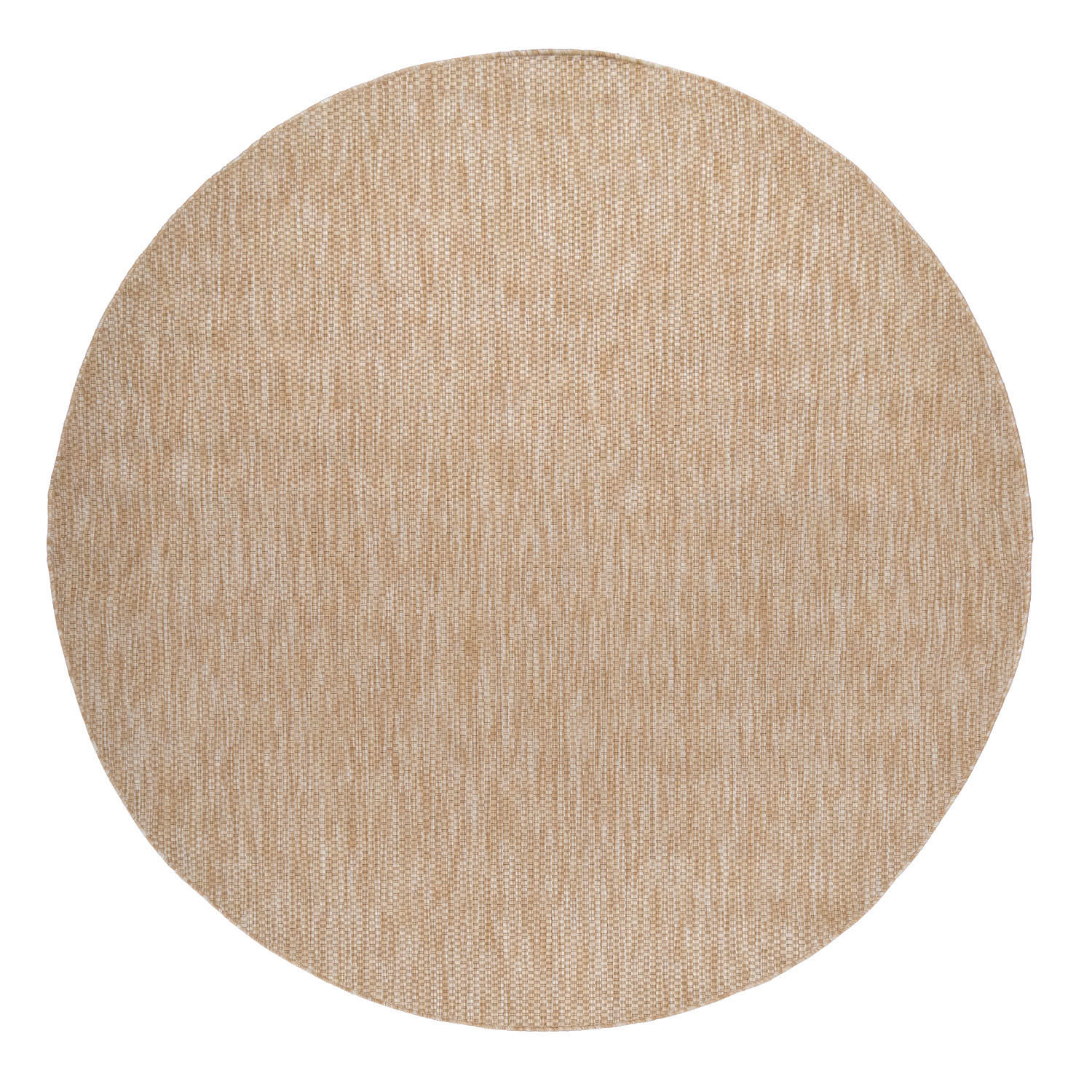 OUTDOORTEPPICH Beige Ø 200 cm - Beige, Kunststoff (200/200cm) - TT Home