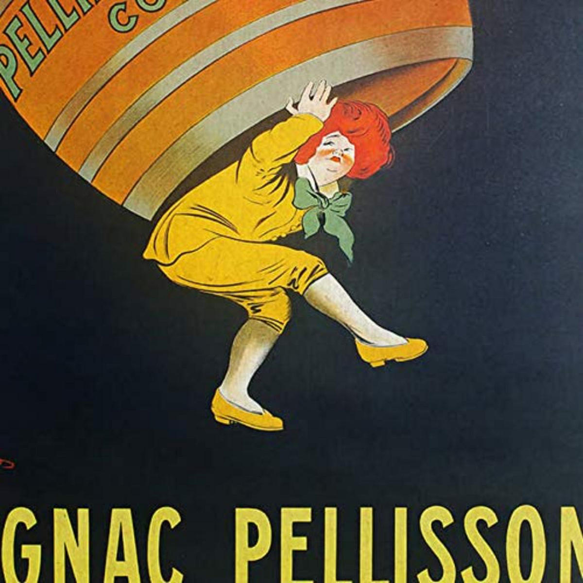 POSTER Set mit 4 Jahrgang Alkohol Plakate Campari, Cinzano, Cognac A4 Rahmenlos - Klar, Papier (29.7/3cm) - Nacnic