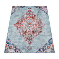 KURZFLORTEPPICH 120/160 cm Lyon 336 - Türkis, Textil (120/160cm) - Paco Home