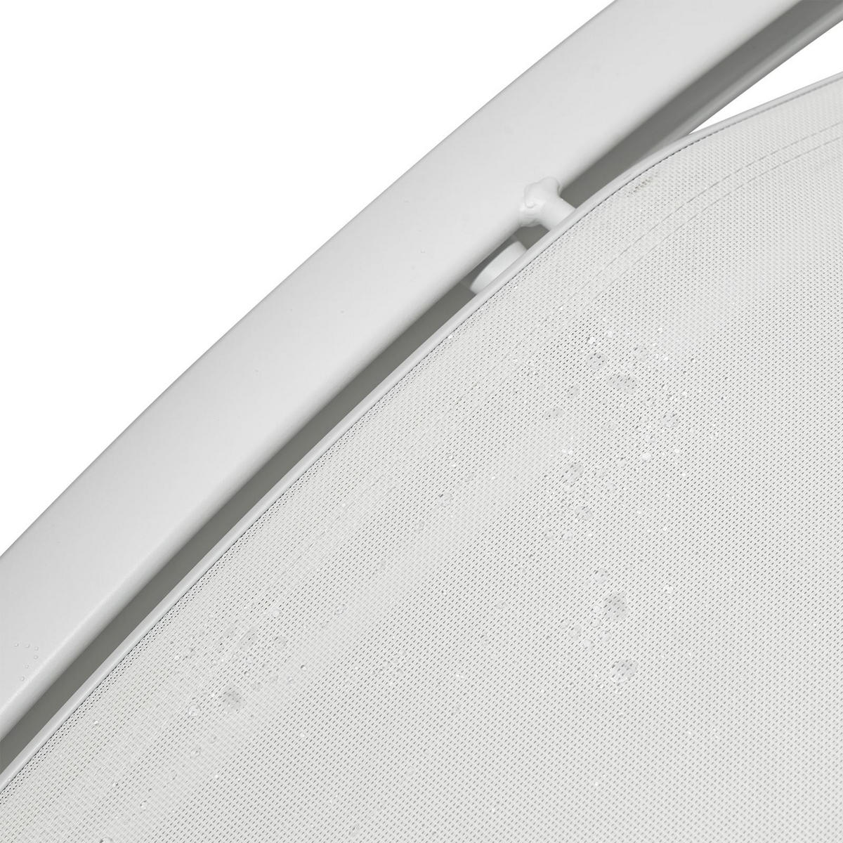 GARTENLIEGE RELAX cremeweiß - Creme, Textil/Metall (179/88/64cm) - IDIMEX