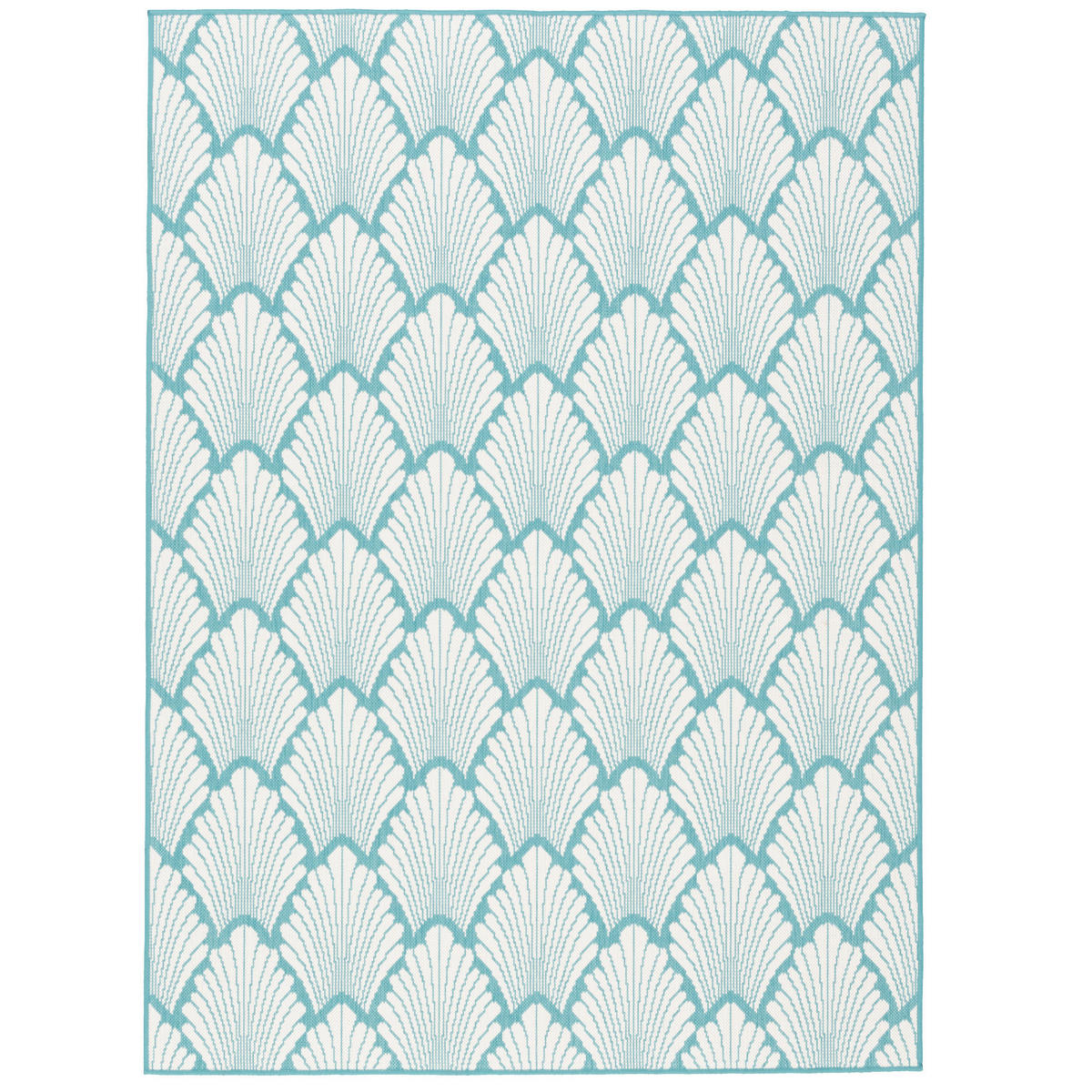 IN- UND OUTDOOR TEPPICH BEIDSEITIG CAPE COD MODERN - Mintgrün, Textil (160/220cm) - Pergamon