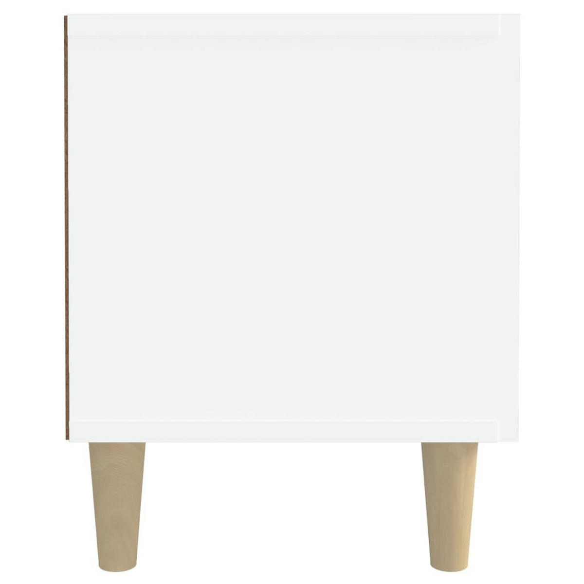 TV-SCHRANK Weiss 180/31,5/40 Cm Holzwerkstoff - Weiß, Holzwerkstoff (31.5/40/180cm) - vidaXL