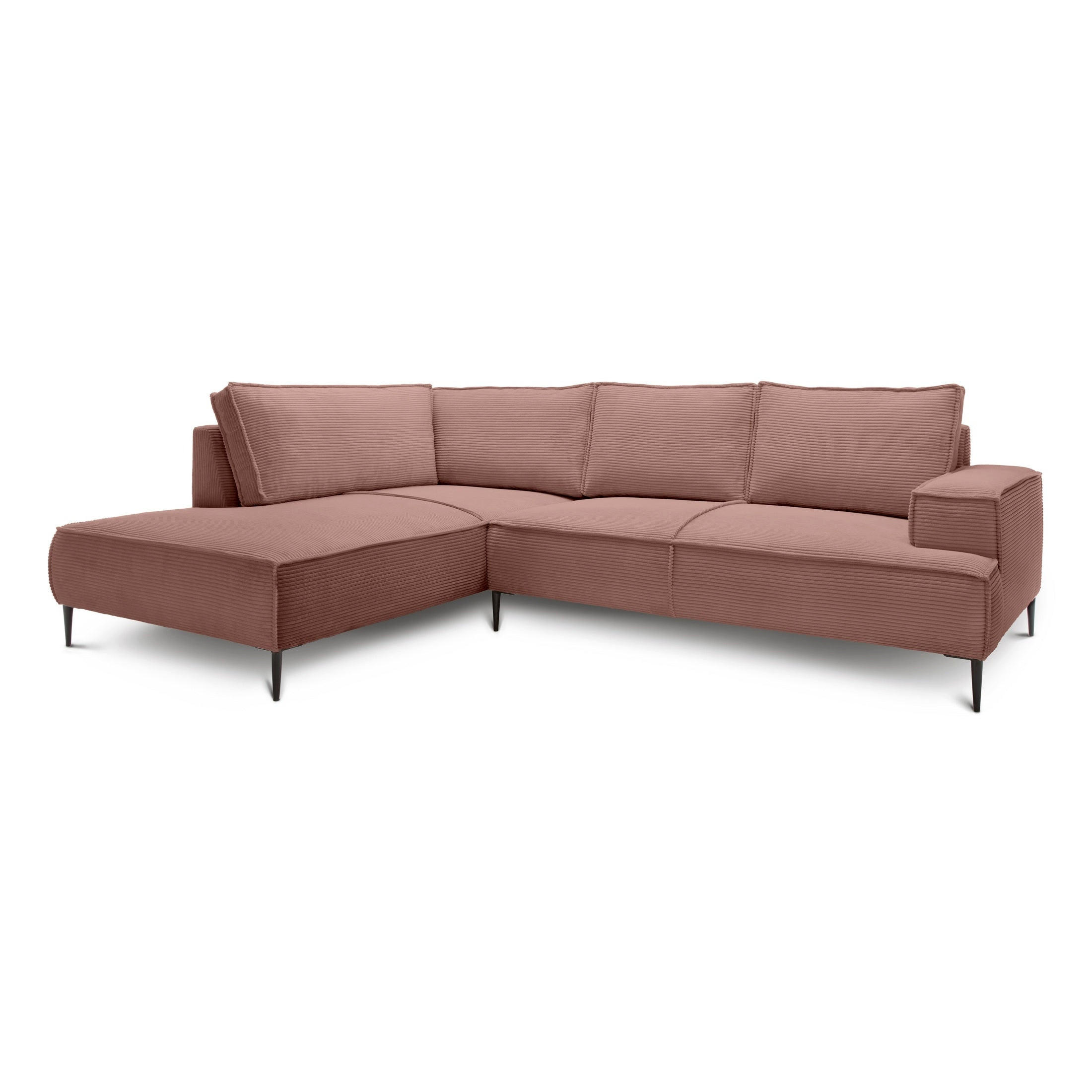 Pillovely Ecksofa Terracotta 275x44x195 cm