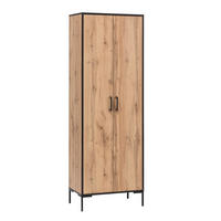 AKTENSCHRANK Panda 195x65x40 cm 5 Fächern & 2 Flügeltüren Eiche - Eichefarben, Holz (65/195/40cm) - PROREGAL