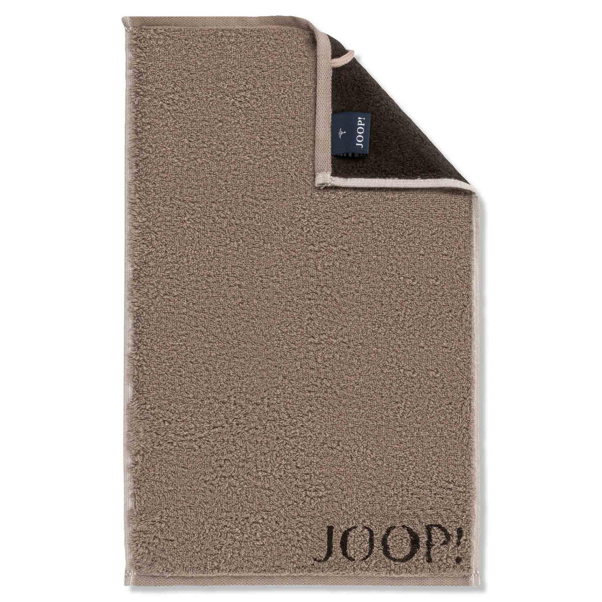 RUČNÍK PRO HOSTY, 30/50 cm, hnědá - hnědá, Basics, textil (30/50cm) - Joop!