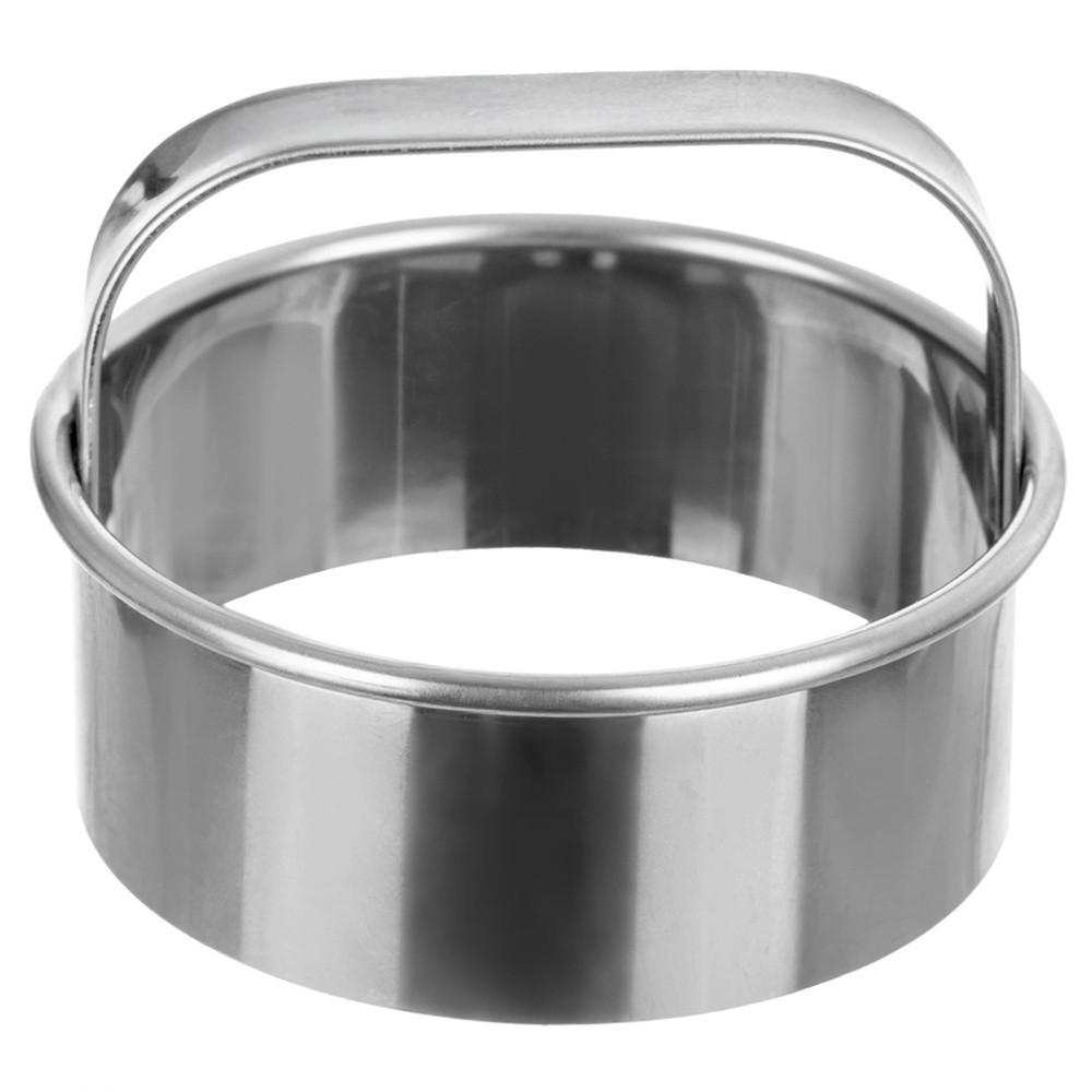 AUSSTECHFORM Donuts & Gebäck 6 cm Silber - Silberfarben, Metall (6/4.7/6cm) - Orion 
