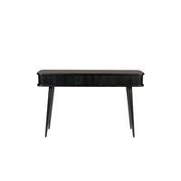 KONSOLENTISCH Barbier Holz Schwarz - Schwarz, Holz (35/120/74cm) - Zuiver