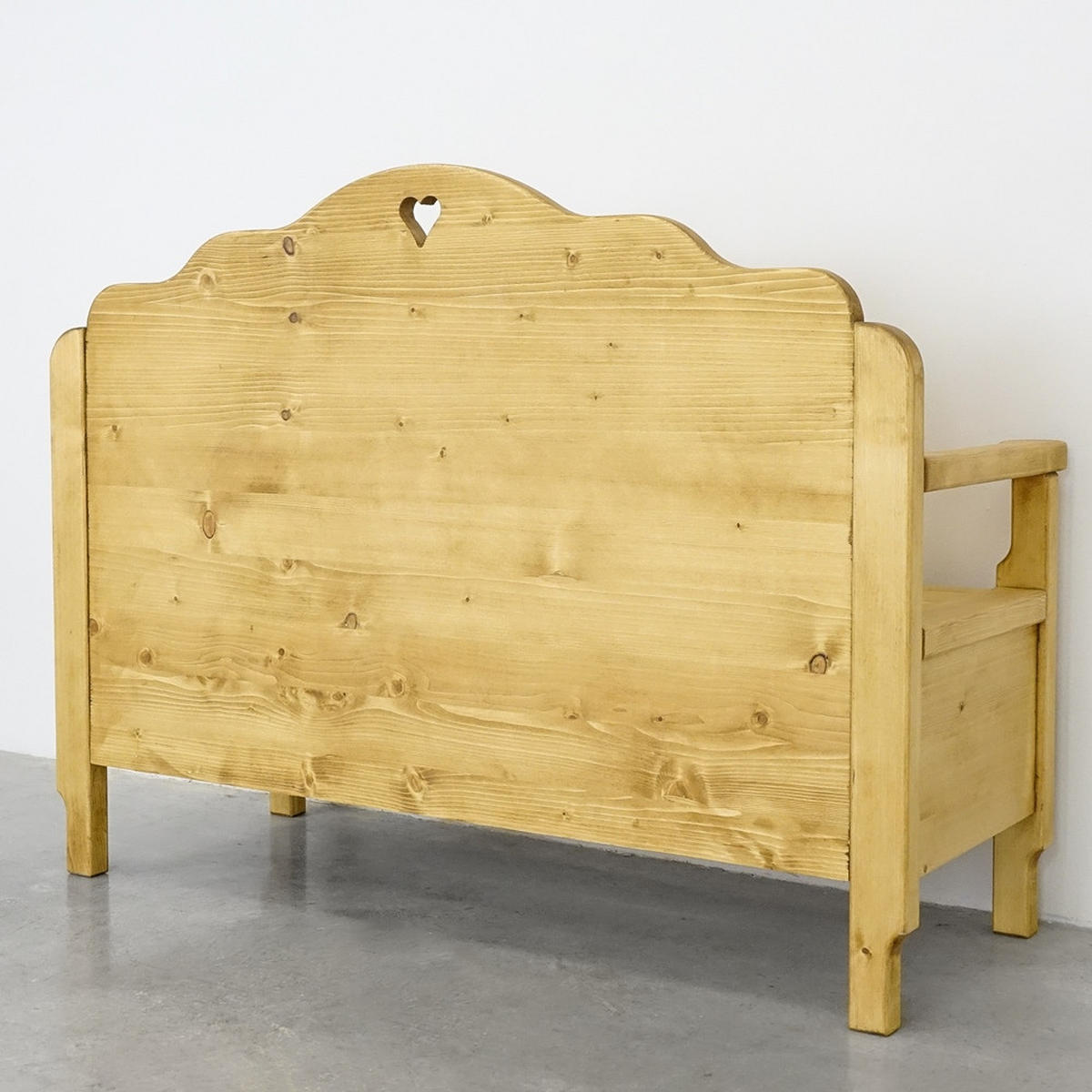 SITZBANK aus Massivholz MEXICANA - Honig, Holz (134/100/51cm) - Seart