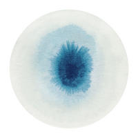 PREPROGA Drop Dream In Blue 140/140 cm - modra, umetna masa/tekstil (140/140cm) - Louis De Poortere