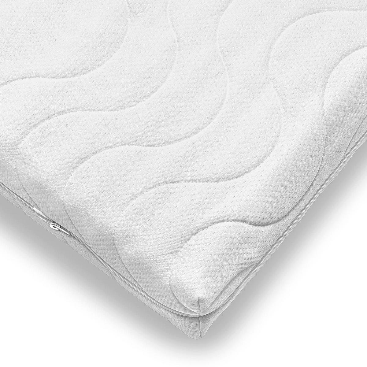 KALTSCHAUMMATRATZE Premium 90x200 cm - Weiß, Textil (90/200cm) - CloudComfort