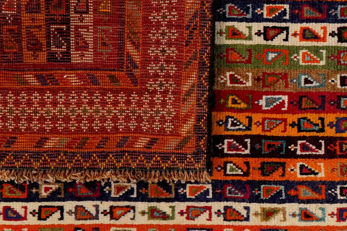 ORIENTTEPPICH handgeknüpft Gashgai Bunt 199/133 cm Schurwolle - Multicolor, Textil (133/199cm) - Looma