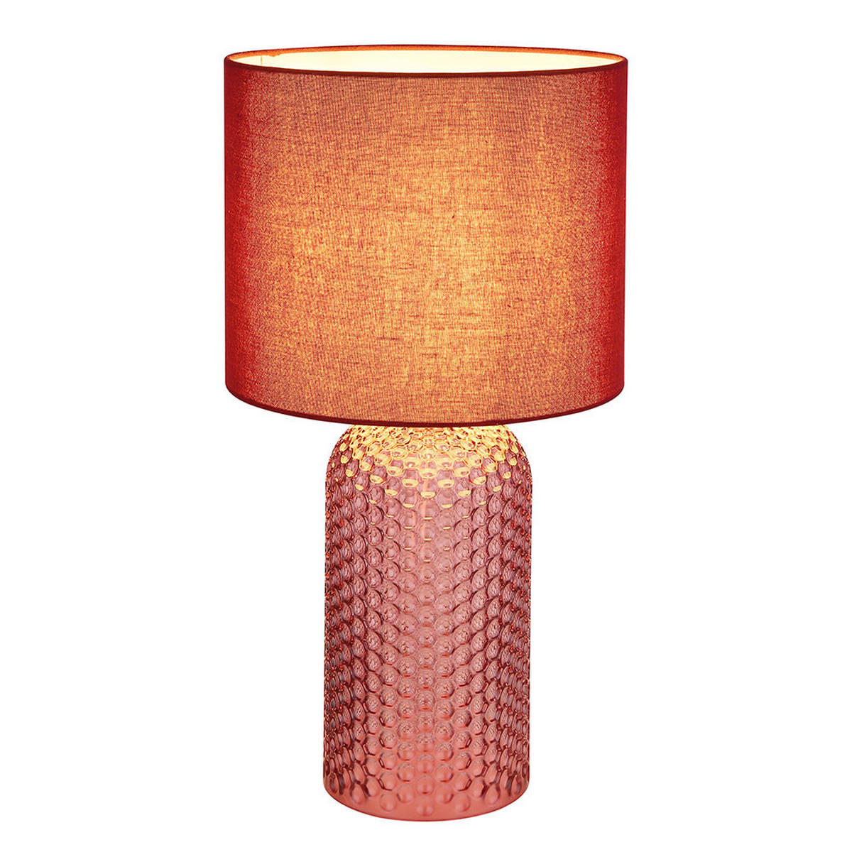 TISCHLEUCHTE SOFIA Glas Rot - Rot, Glas (26.5/26.5/50cm) - Globo Lighting