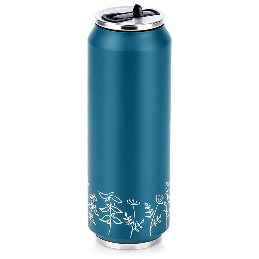 THERMOBECHER Dose Louka 700 ml Blau - Blau, Metall (0.7L) - Orion 