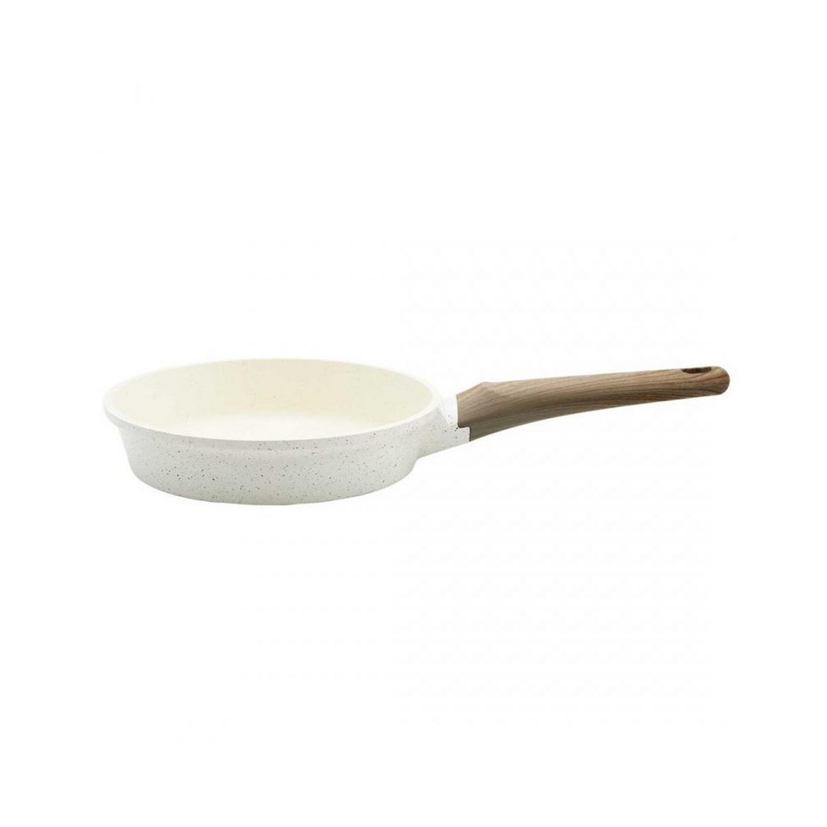 PFANNE Weiß 45/26/5.5 cm 67587 - Weiß, Metall (26cm) - Brunbeste