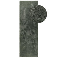 HOCHFLORTEPPICH Melvin waschbar 80/250 cm - Grün, Kunststoff (80/250cm) - benuta Nest