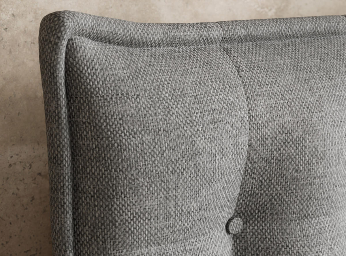 BOXSPRINGBETT Fatu 160/200 cm, in Grau, Bettkasten, Matratze, Topper - Schwarz/Grau, Holz/Holzwerkstoff (160/200cm) - Maison de Reve