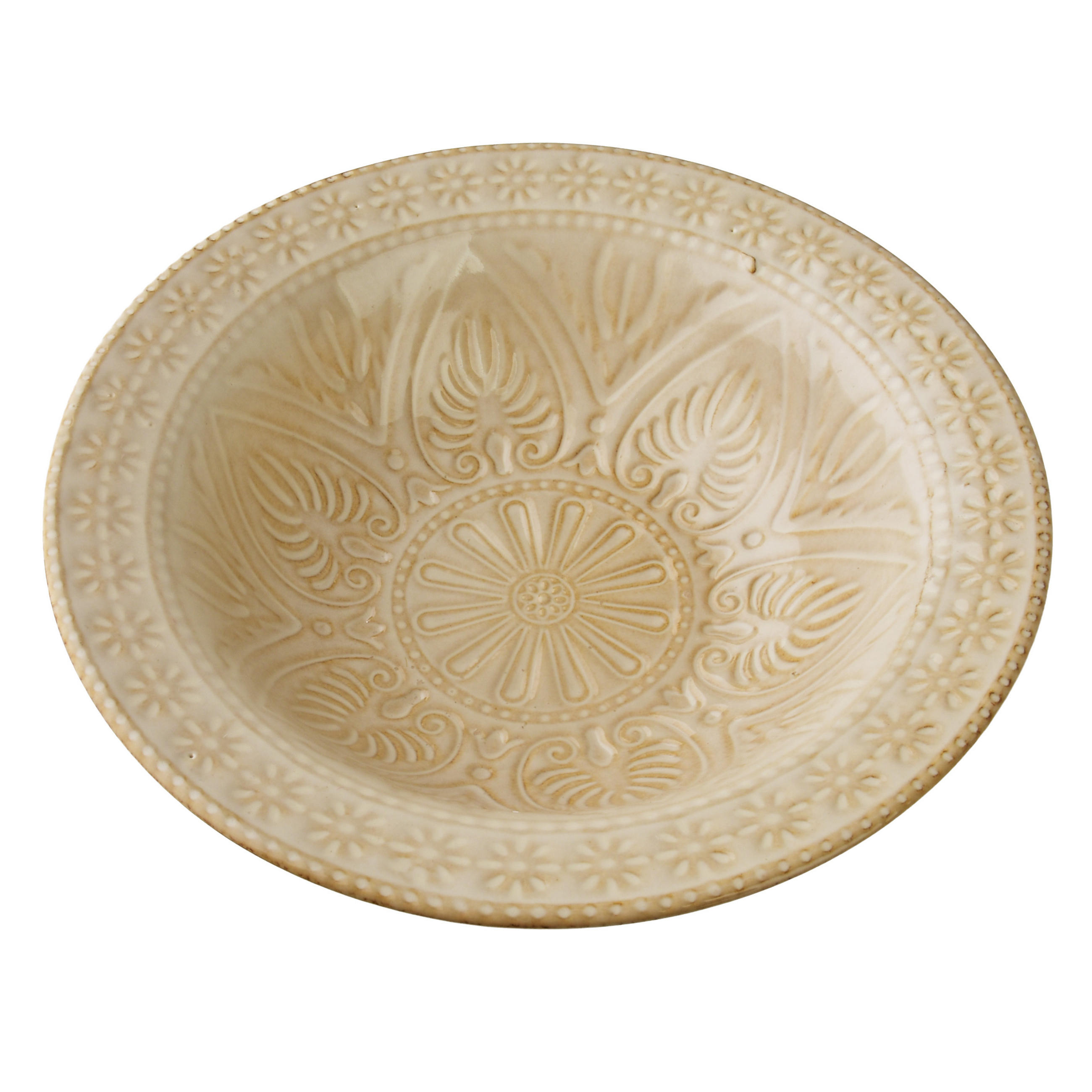 PASTATELLER Basic Nature Beige 20.5x20.5x6 cm Keramik - Beige, Keramik (20.5/20.5/6cm) - Mondex