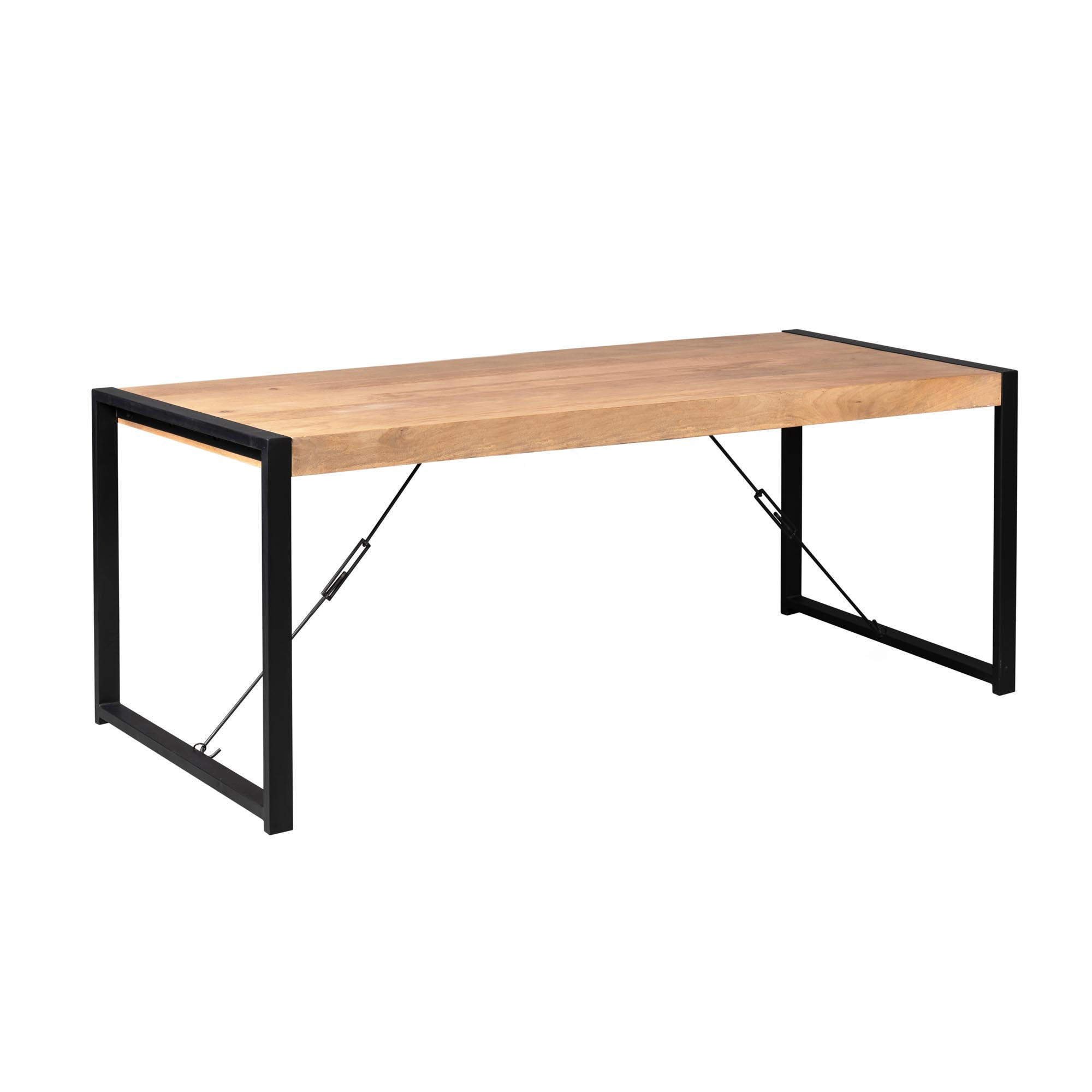 ESSTISCH Britt Braun 90/200/76 cm - Braun, Holz (90/200/76cm) - Starfurn