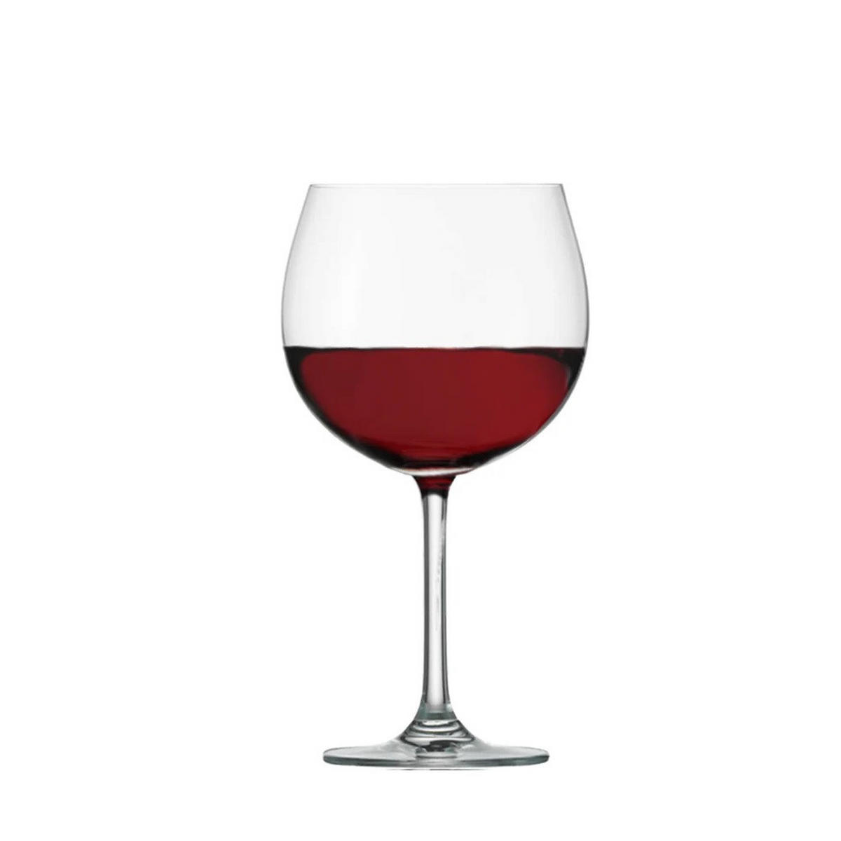 WEINLAND Burgunderglas 650ml (6er Set) - Transparent, Glas (0.65L) - Stölzle