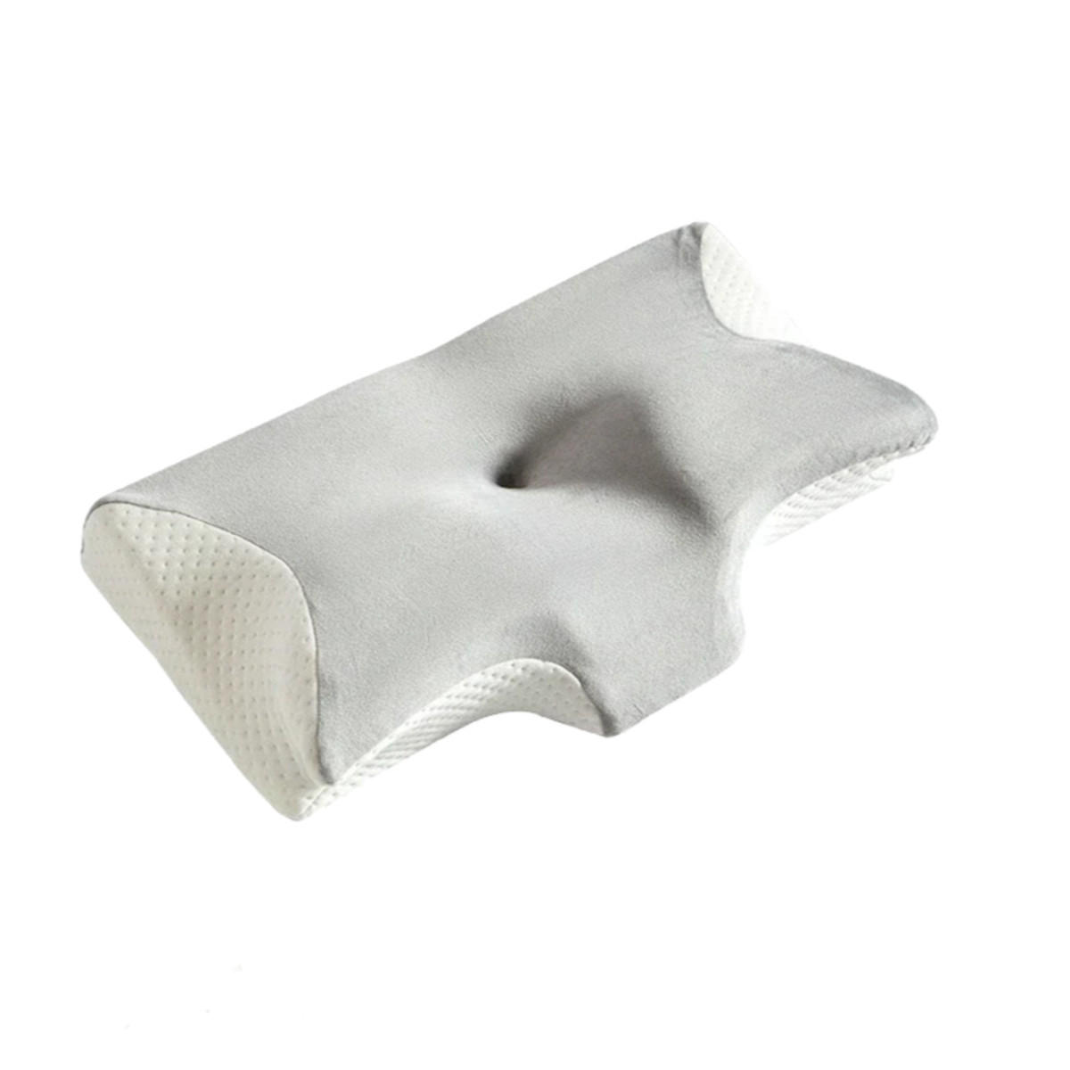 NACKENSTÜTZKISSEN 62/37 cm - Grau, Textil (37/62cm) - Authentics