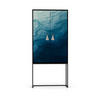 HIGHBOARD aus MDF ALVA BLUE OCEAN - Dunkelblau, Holzwerkstoff (75/164.5/45cm) - RNT By Really Nice Things