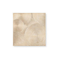 KOPFTEIL aus Rattan - Goldfarben, Holz (90/90/3cm) - Giner y Colomer