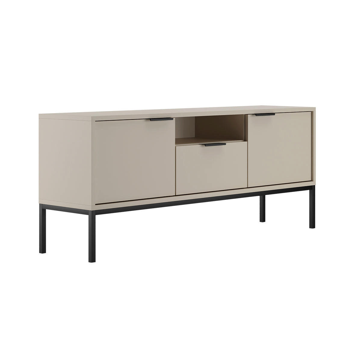 TV-MÖBEL Seattle Kaschmir - Beige, Holzwerkstoff (135/56.4/33cm) - Petits-meubles