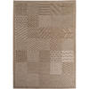 TEPPICH In-/Outdoor Flachgewebe Karomuster Polypropylen Küche Beige Rechteckig 200x290 - Beige, Textil (200/290cm) - KADIMA DESIGN