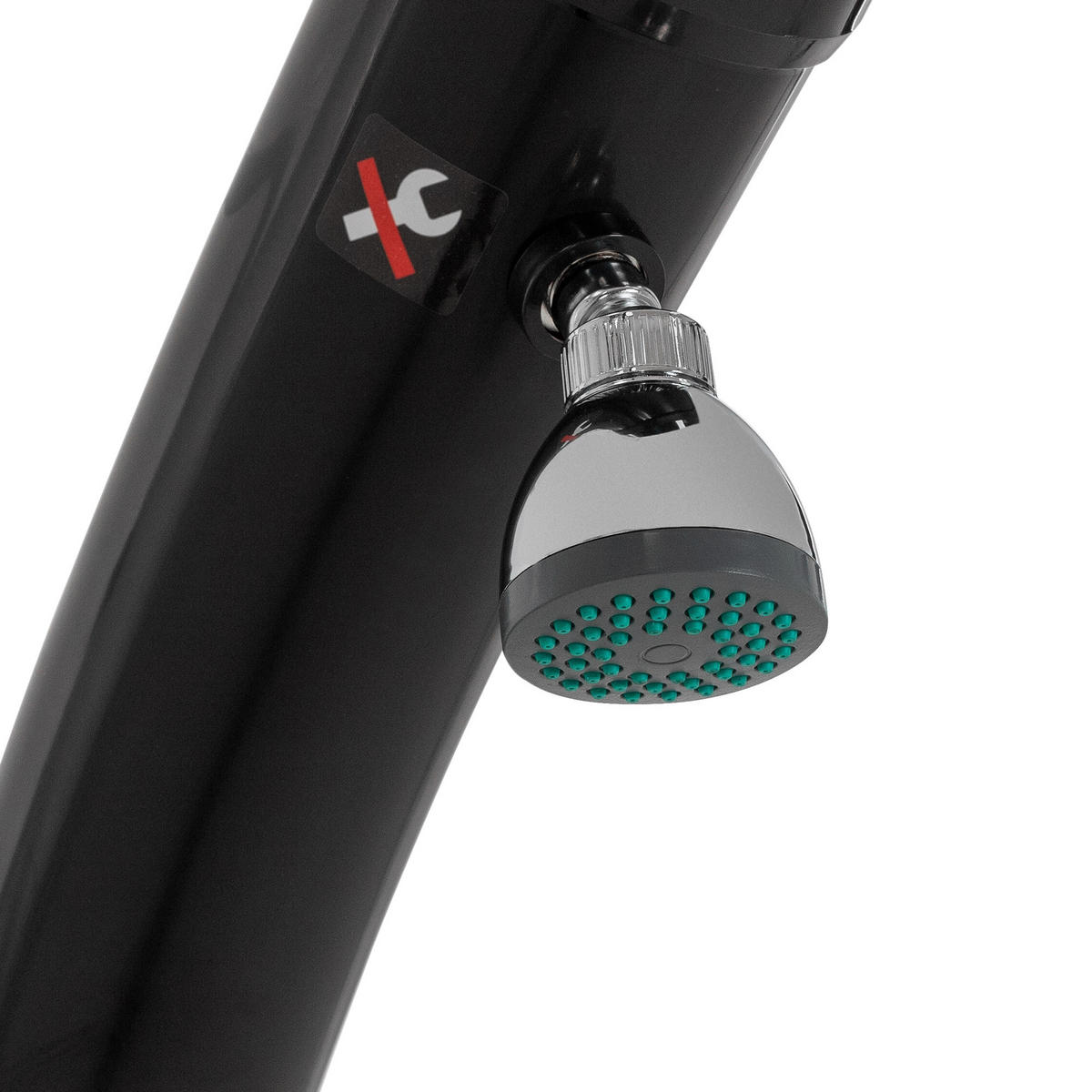 OUTDOORDUSCHEN - Schwarz, Kunststoff (15.5/222/40cm) - ML-DESIGN