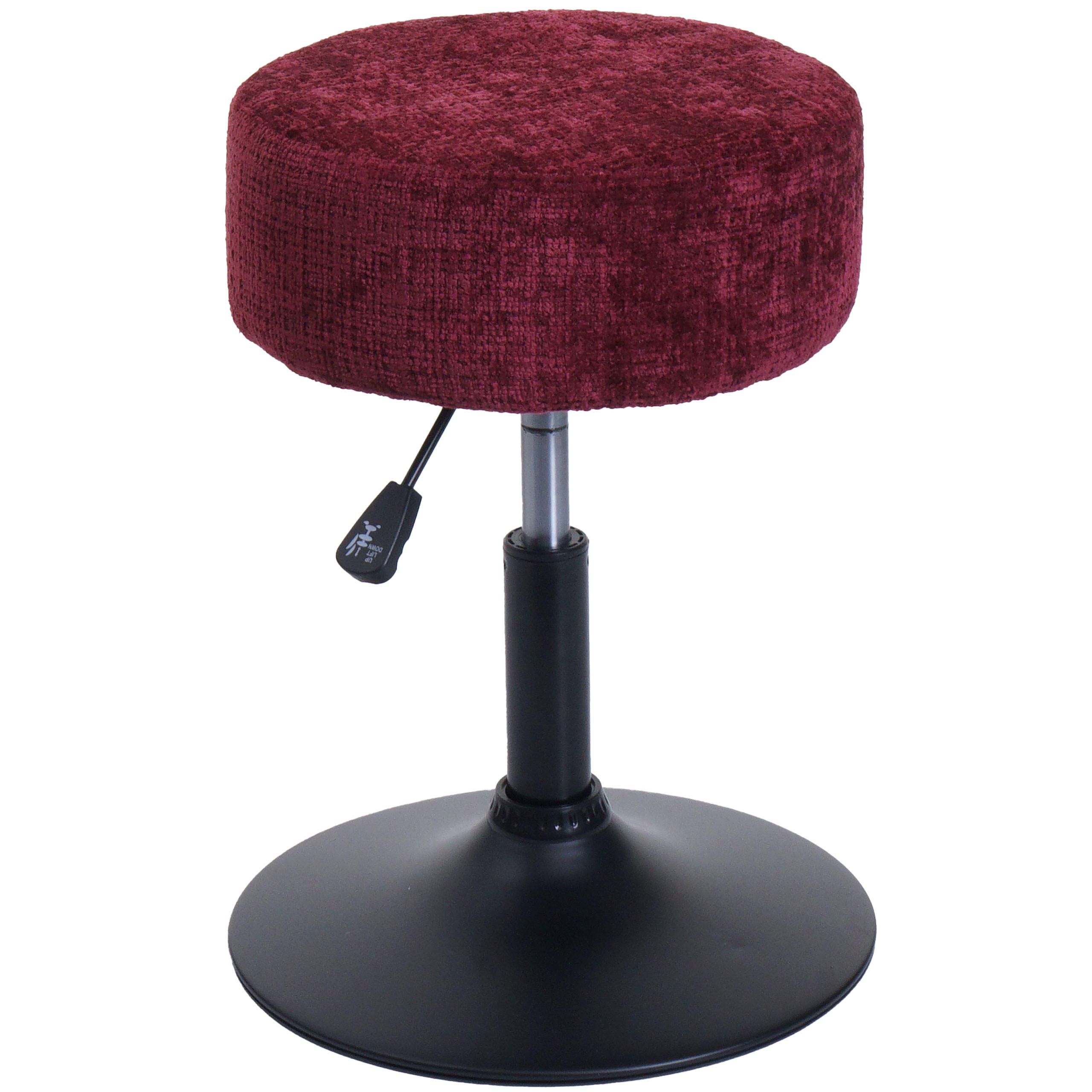 HOCKER Bordeaux - Bordeaux, Textil (37/57/37cm) - MCW
