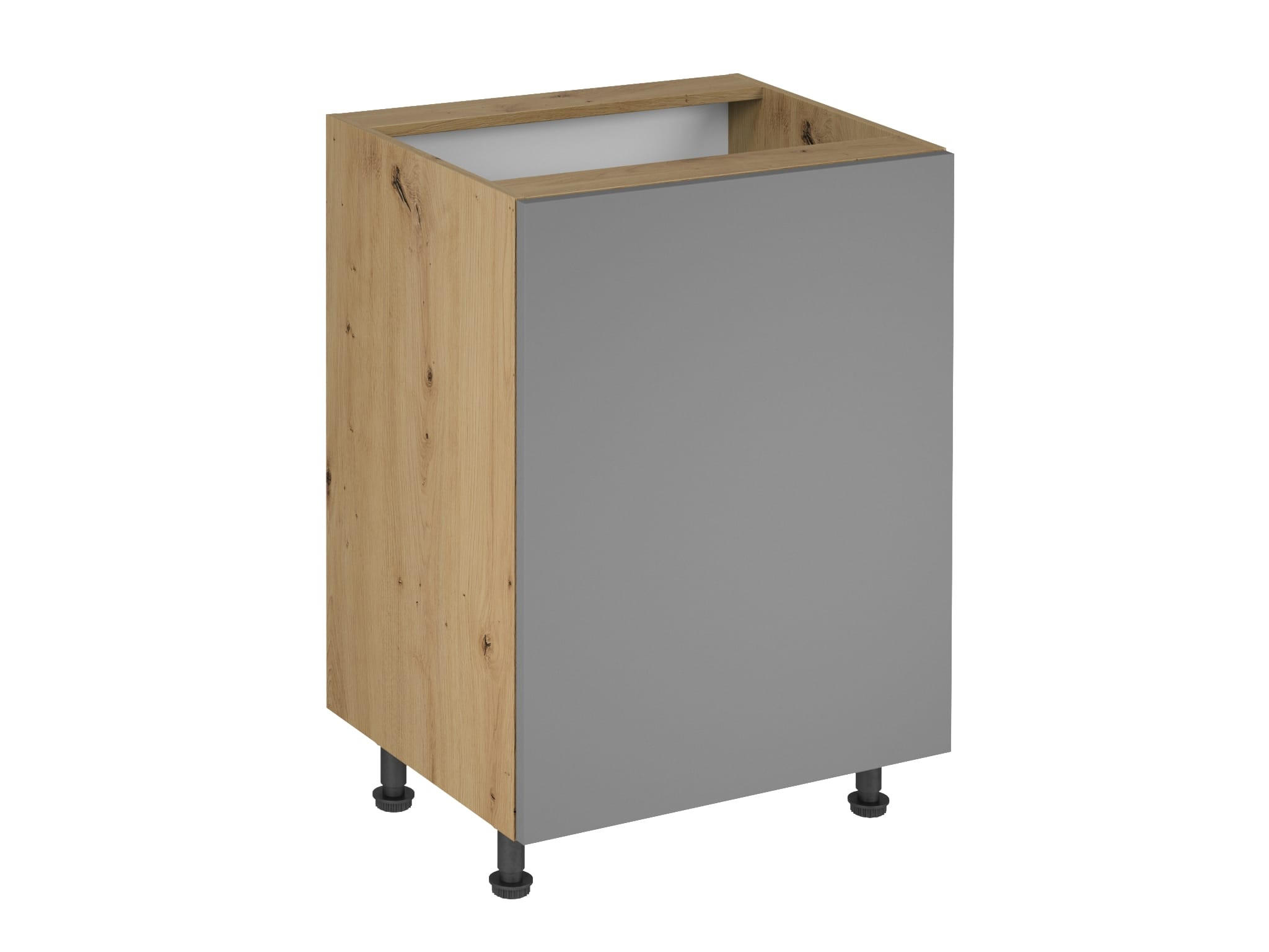 Royal24_Markt Unterschrank Hellbraun 60x82x47 cm