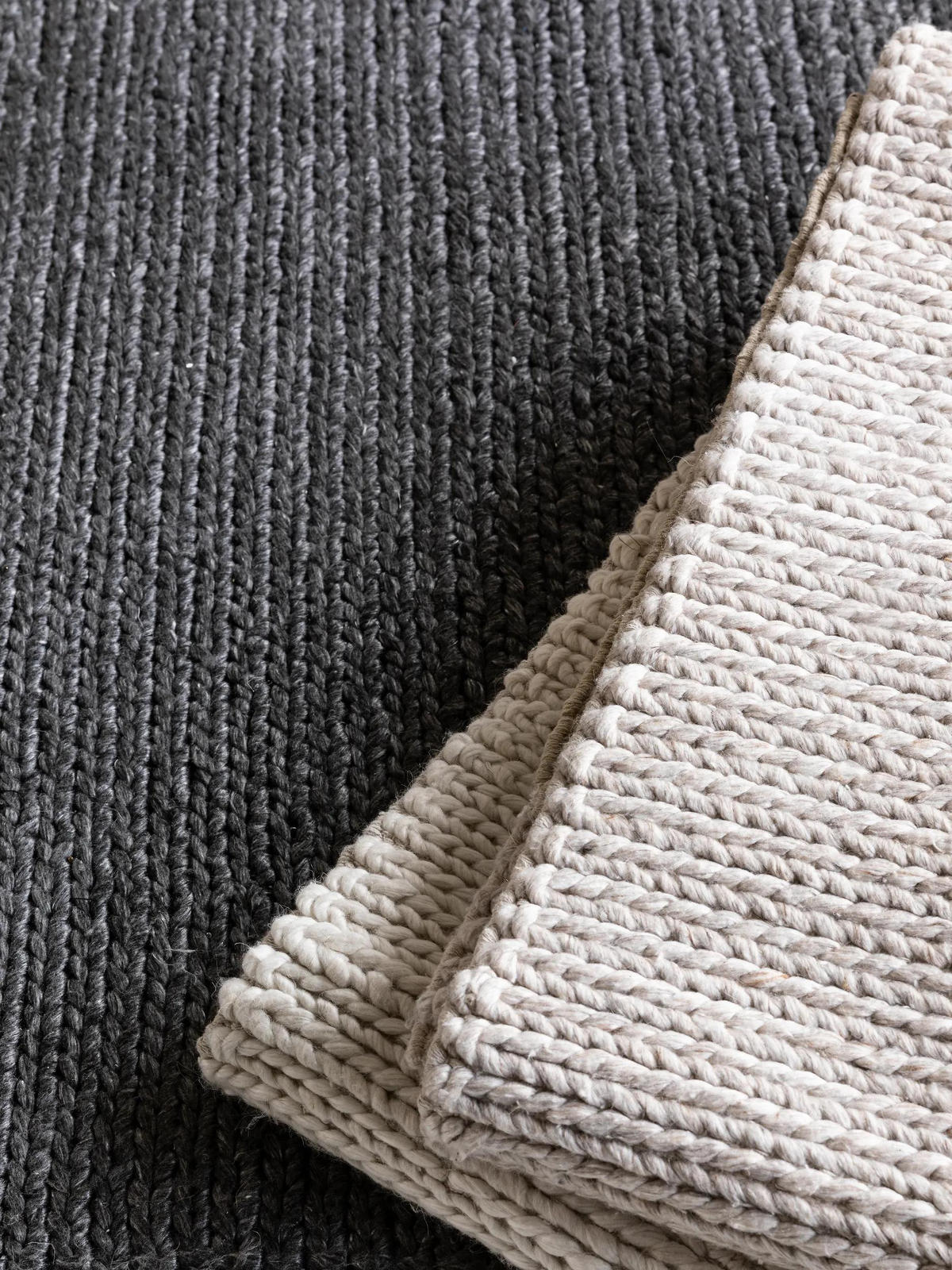 WOLLTEPPICH Uno Cream 300x400 cm - Creme, Textil (300/400cm) - benuta Pure