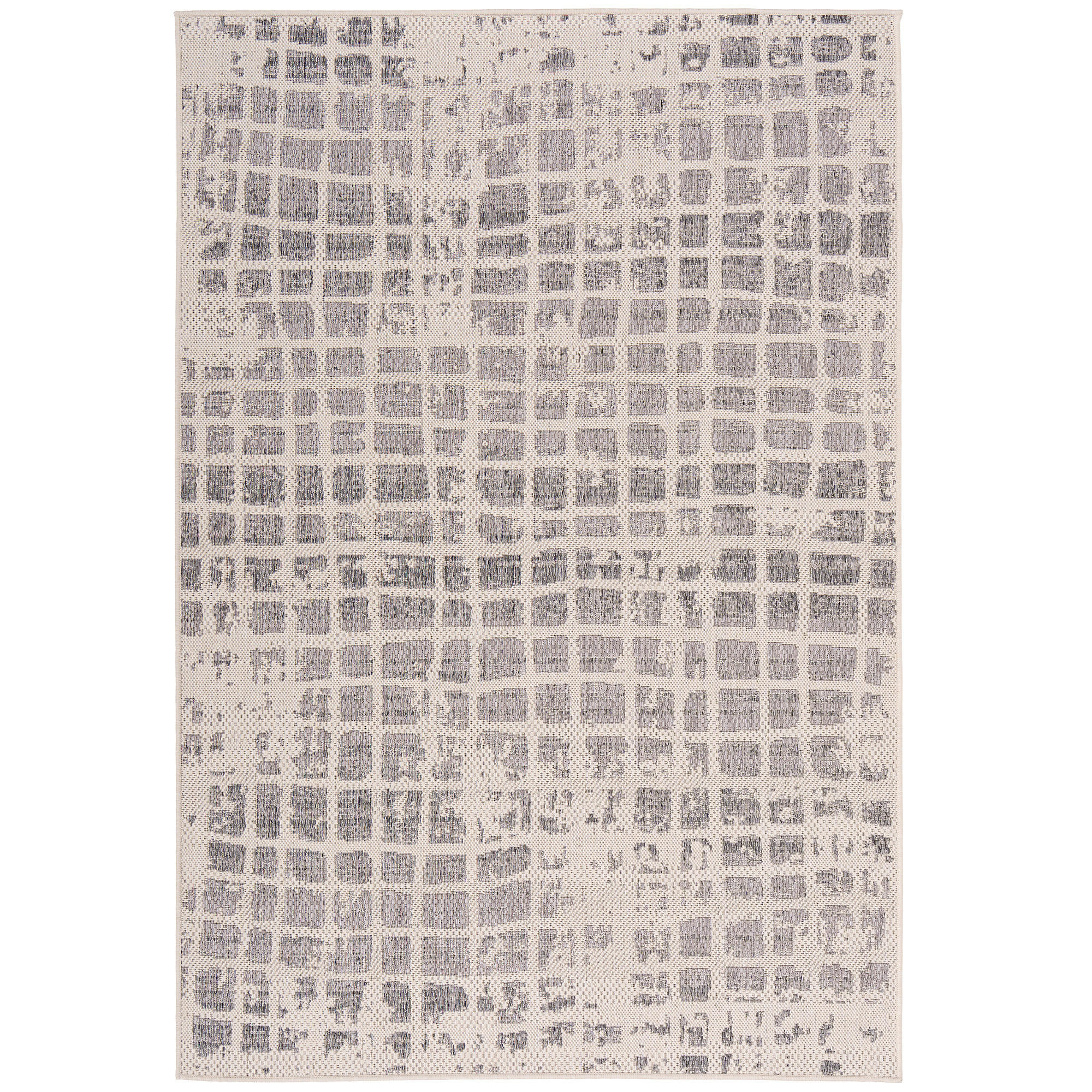 IN- UND OUTDOOR TEPPICH CARPETTO - Grau, Textil (200/285cm) - Pergamon
