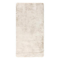 TEPPICH Eddy elfenbein 70 x 140 cm - Weiß, Textil (70/140cm) - Vivaraise