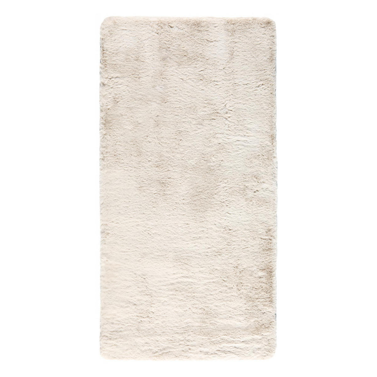 TEPPICH Eddy elfenbein 70 x 140 cm - Weiß, Textil (70/140cm) - Vivaraise