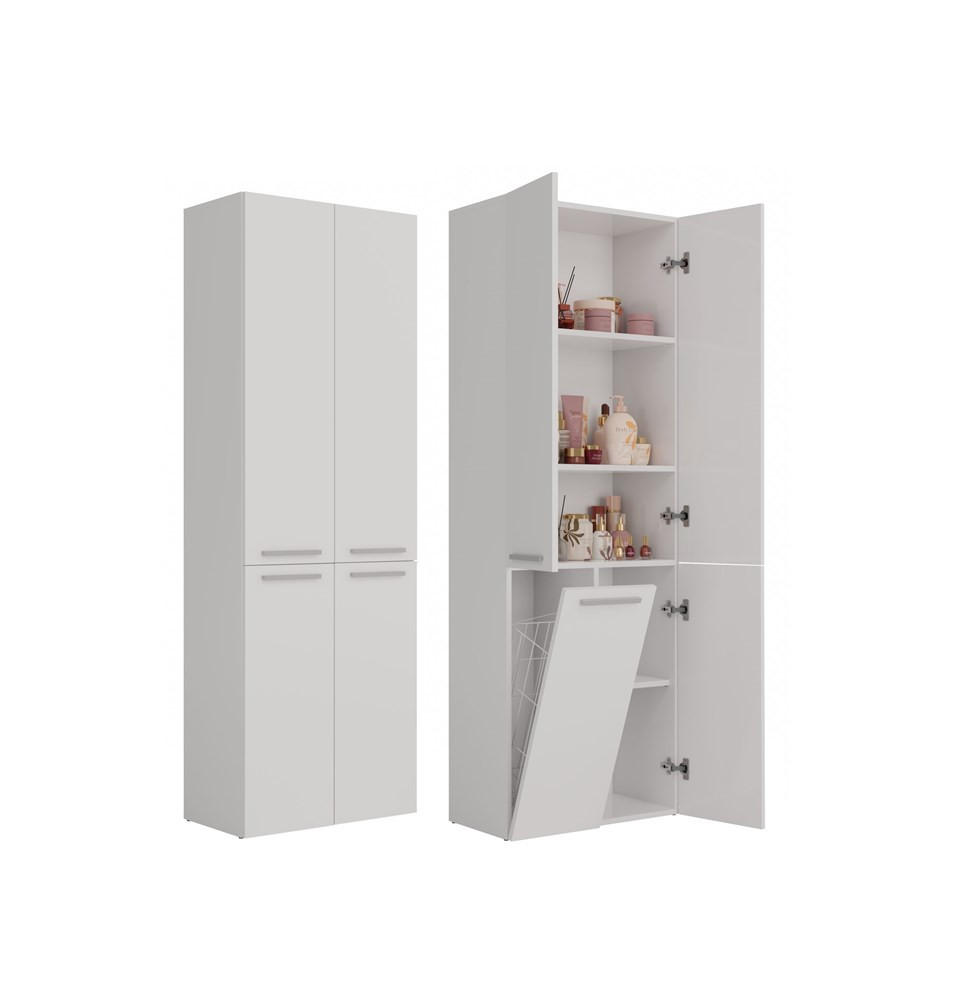 RAUMHIRSCH FURNITURE KOUZELNA SKŘÍŇKA Bílá 60/174/30