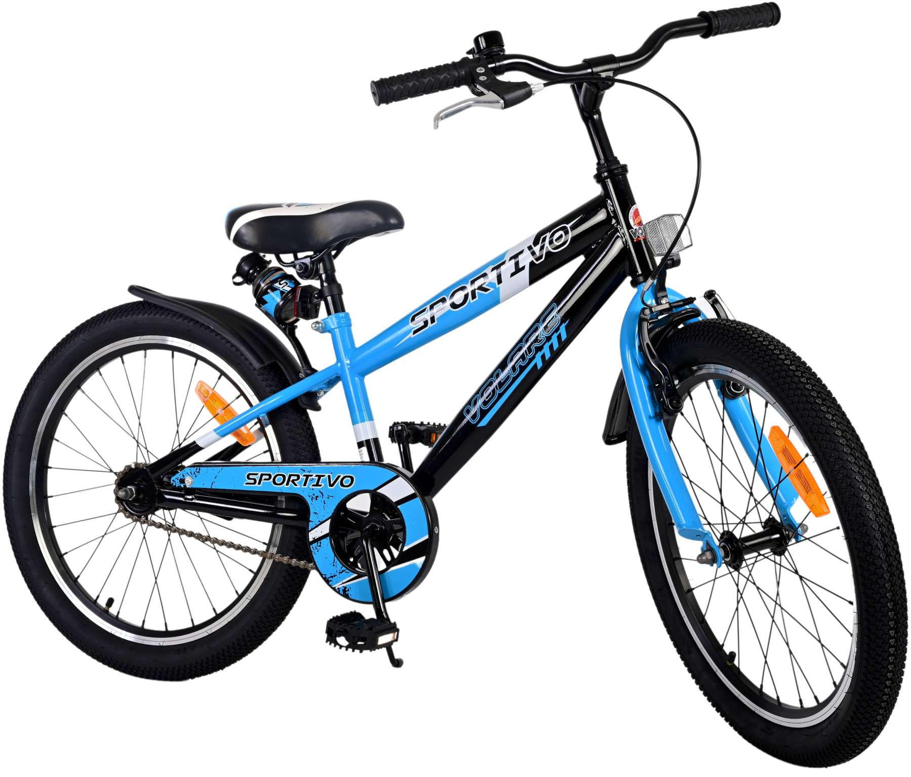 KINDERFAHRRAD Sportivo - Jungen - 20 Zoll - Rücktritt + Handbremse - Blau - Blau, Metall (60cm) - TPFSports