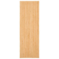 NATURFASER TEPPICH LÄUFER JUTE SALSA - Nussbaumfarben, Textil (80/150cm) - Pergamon