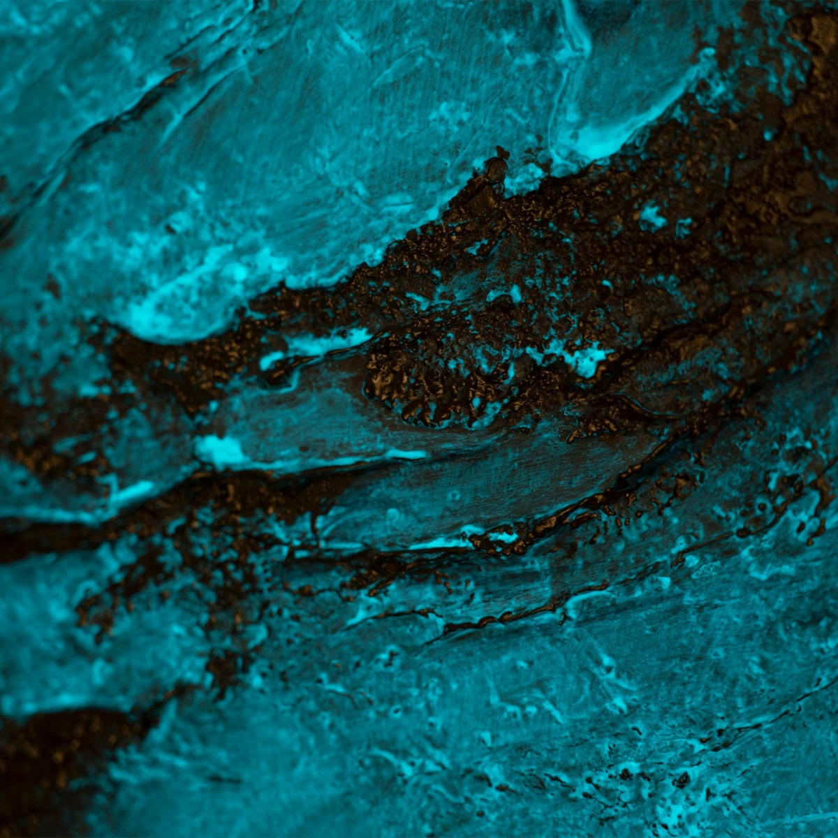 GEMÄLDE Iridium auf Keilrahmen 60 cm - Multicolor, Holz (60/60cm) - YS-art gallery