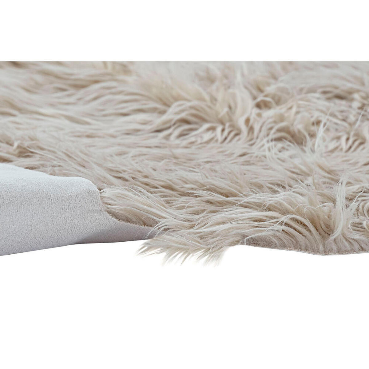 TEPPICH Beige (160 x 150 x 2 cm) - Beige, Kunststoff (160/150cm) - DKD Home Decor
