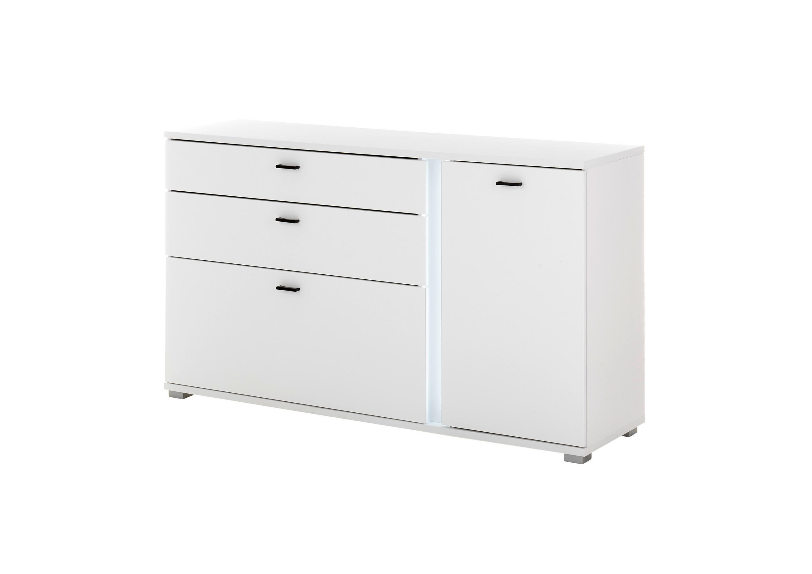Livojo Sideboard Weiß 150x86x42 cm
