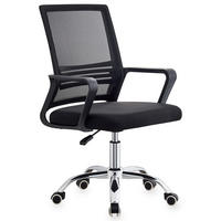 BÜRODREHSTUHL VILNIUS - Schwarz, Kunststoff (58/99/55cm) - IDIMEX